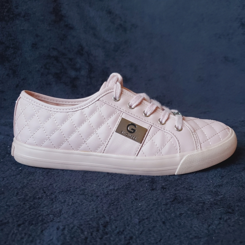 G by GUESS Backer Lace Up Quilted Pattern Sneakers Size 8